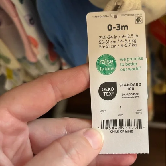 NWT *Bundle of 3* Infant boys sleep and play onsies sz 0-3M - Picture 6 of 7